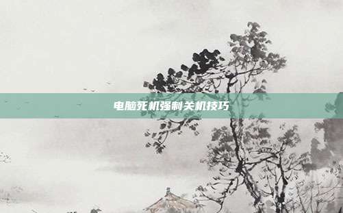 电脑死机强制关机技巧