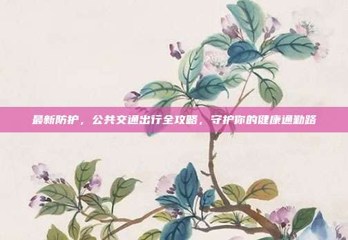 最新防护,公共交通出行全攻略,守护你的健康通勤路
