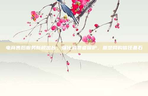 电商售后服务新规出台，强化消费者保护，重塑网购信任基石