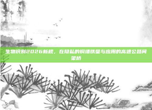 生物识别2026新规，在隐私的铜墙铁壁与应用的高速公路间架桥