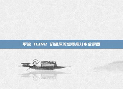 甲流 H3N2 仍循环流感毒株分布全景图