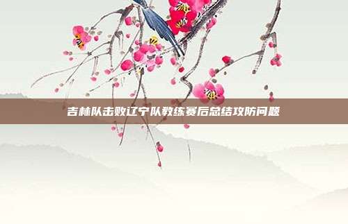 吉林队击败辽宁队教练赛后总结攻防问题