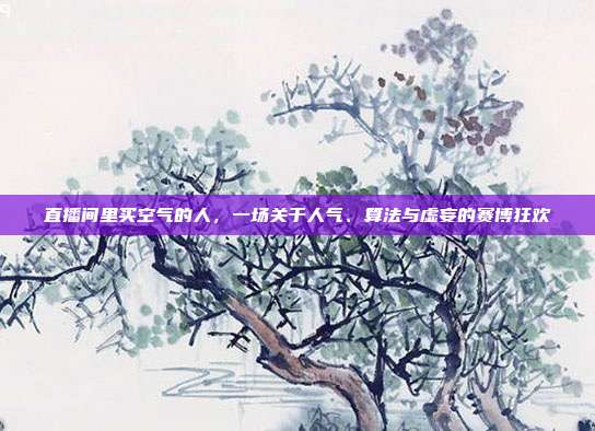 直播间里买空气的人，一场关于人气、算法与虚妄的赛博狂欢