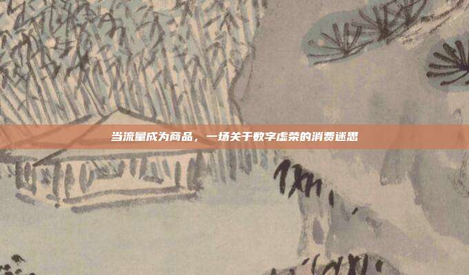 当流量成为商品，一场关于数字虚荣的消费迷思